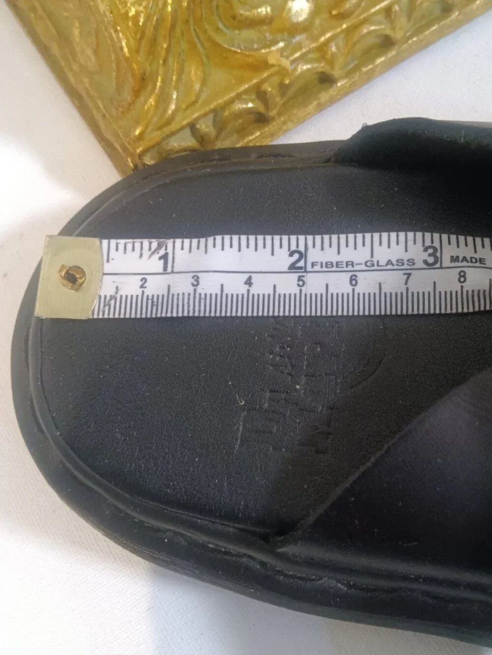 Dr. Martens Air Ware BRELADE Slip-In Brando Black Leather Sandal  Never Worn